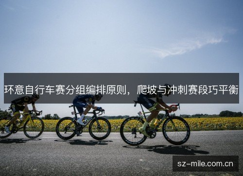 环意自行车赛分组编排原则,爬坡与冲刺赛段巧平衡 环意自行车赛分组编排原则,爬坡与冲刺赛段巧平衡